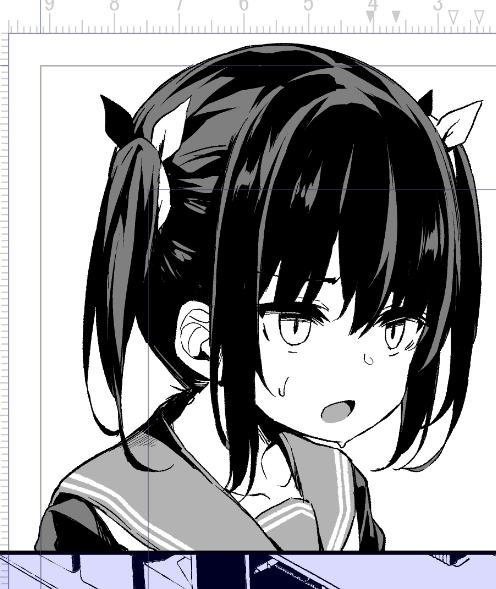 個人的にきれいに塗れたと思う髪というか苗ちゃん可愛い 