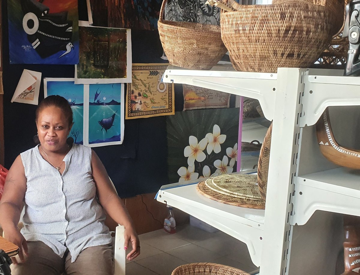 _Chrisnrita_'s tweet photo. It's been more than 2 years since the Solomons closed its borders to international visitors. But that'll change #today as it finally opens to the world and these local artisans are some of the happiest in the country. #SolomonIs #goodtogo @VisitSolomons https://t.co/bzhLvgx6QJ
