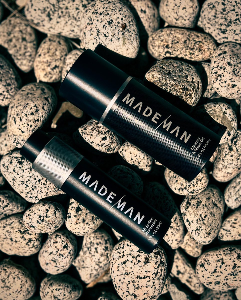 ⭐️⭐️⭐️⭐️⭐️
“Definitely a keeper, no other skincare products get close to the simplicity of this. And I've tried all of them. This never feels like a chore, it's done in 2 minutes and works like a charm!”
- Robert N.

getmademan.com #skincareformen