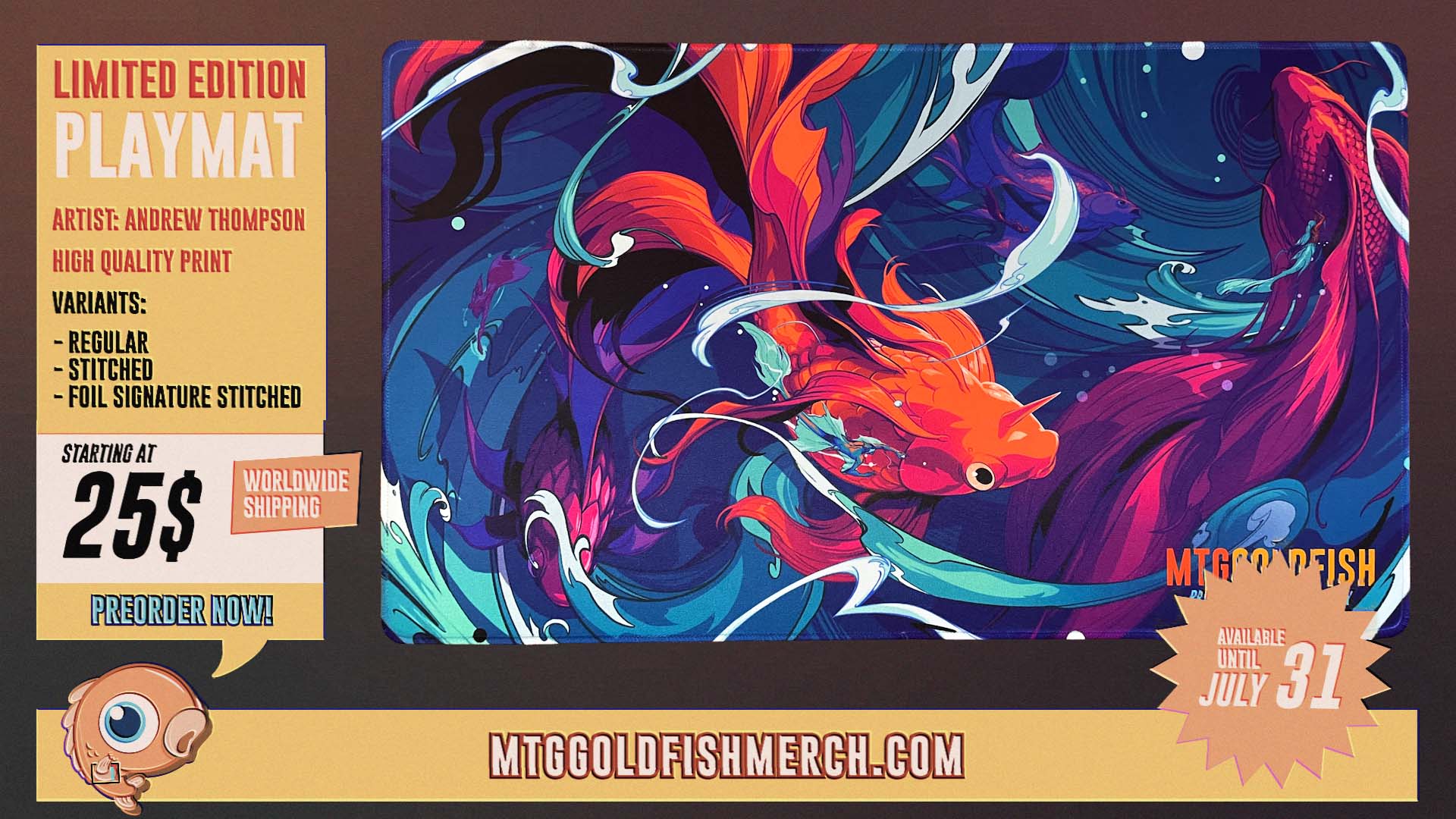 MTGGoldfish on Twitter "LIMITED EDITION PLAYMAT "Ebb and Flow