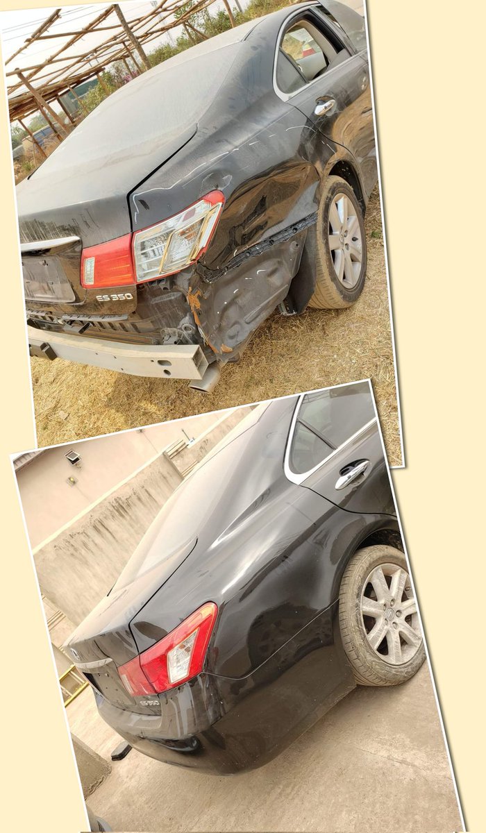 AutodragonsAuto's tweet image. Before and After 💯
Lexus Es 350 accident Repair Done..
Contact us for your Vehicle Repairs.
#Ibadan #vehicles #Automotive #repairs #odunlade #gistlover #