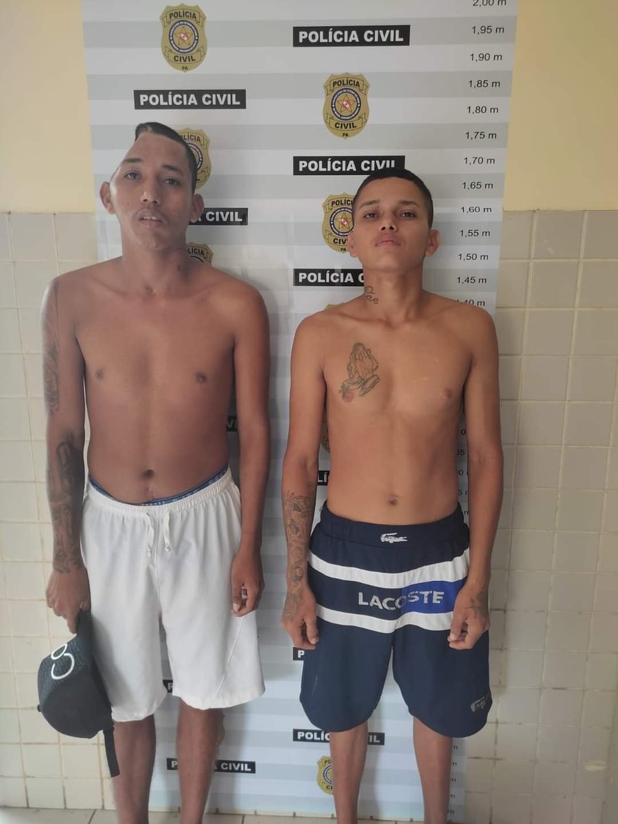 nopontodofato's tweet image. A polícia do Maranhão prendeu uma dupla de meliantes que vinha causando pânico em uma pequena cidade do interior do estado.

A dupla identificada como Apple e Marreco já está presa e sob custódia.
 
Agora adivinha quem é quem?