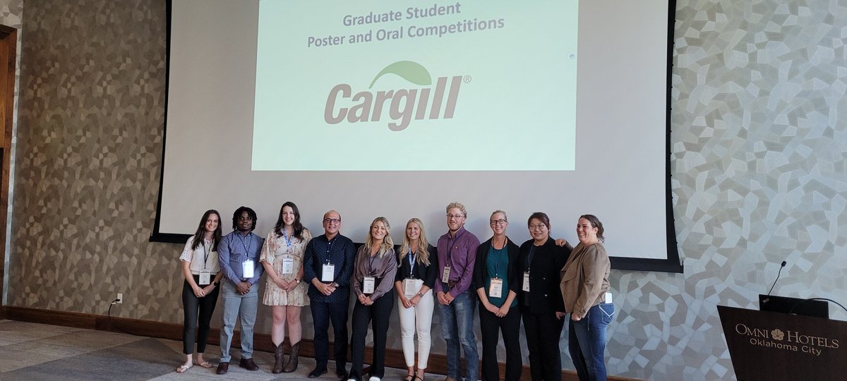 Over the past years @Cargill @followDiamondV has continued to support @CSAS_org #Students. This year was more remarkable as the students received their #Awards #InPerson during #2022_CSAS_StudentAwards @CritterChatter @followDiamondV @ShannonBorden8  @EhsanKhafipour @haleycorkery