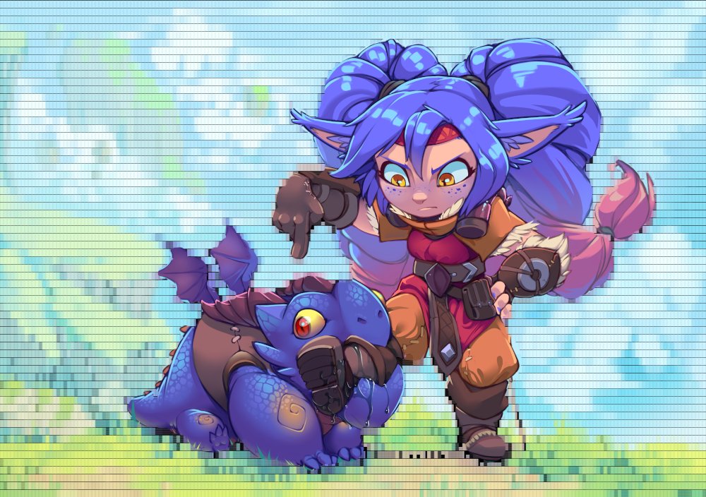terrastuff's tweet photo. dragon trainer poppy, not that simple but i did it fast https://t.co/vQkJaJRAHw