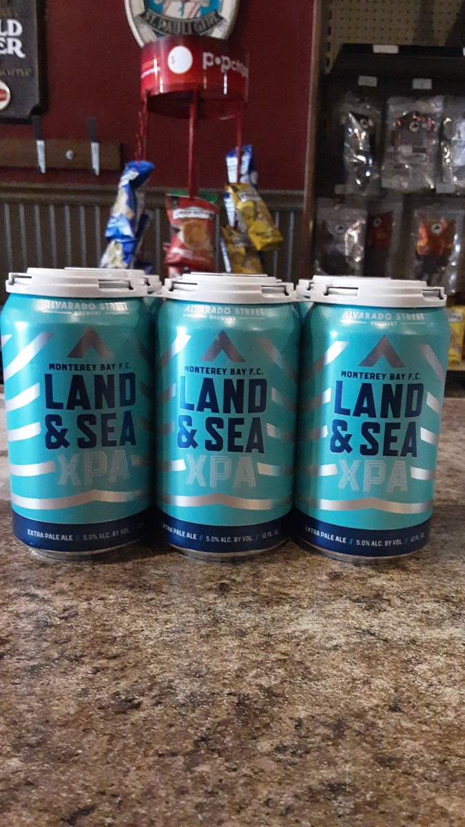 FlyingBeerMan's tweet image. Land &amp;amp; Sea XPA, Alvarado Street &amp;amp; Monterey Bay F.C. collaboration, 6pk, $12.99