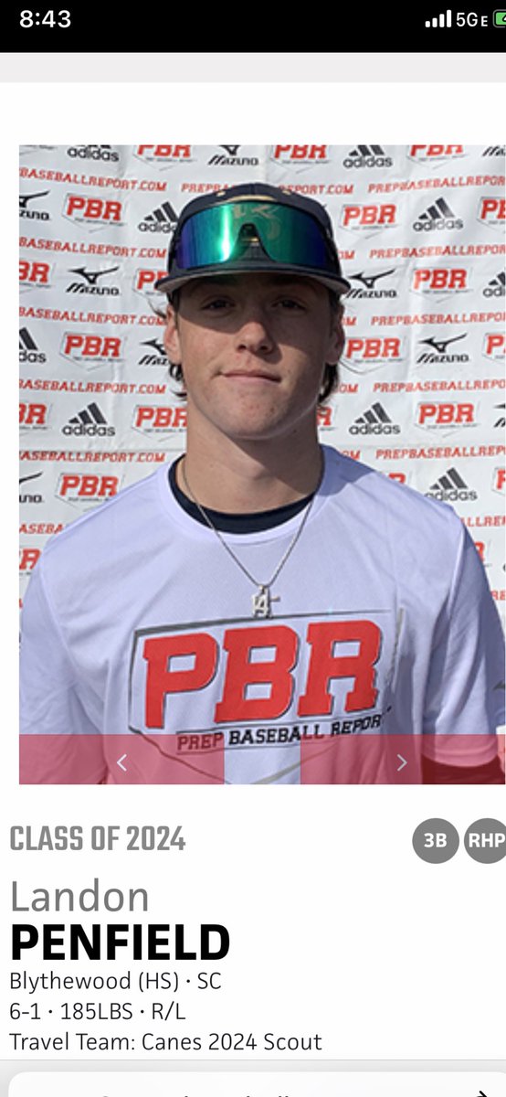 2024 College Prospects (@2024_prospects) on Twitter photo Canes Scout 16U lose 3-0 today. <a href="/c_donaldson18/">Christopher donaldson</a> went 3IP & 5K. <a href="/CaydenSuchy/">Cayden Suchy</a> went 4IP, 1H, 0ER. Next game - Friday, 12:40 pm at Hoover Met #1. <a href="/ColinWoolard1/">Colin Woolard</a> (NC) will get the ball with <a href="/LandonPenfield/">Landon Penfield</a> (SC) in relief. <a href="/TheCanesBB/">Canes Baseball</a> <a href="/CanesBBScouting/">Canes Baseball - Scouting</a> Canes Scout 16U lose 3-0 today. <a href="/c_donaldson18/">Christopher donaldson</a> went 3IP & 5K. <a href="/CaydenSuchy/">Cayden Suchy</a> went 4IP, 1H, 0ER. Next game - Friday, 12:40 pm at Hoover Met #1. <a href="/ColinWoolard1/">Colin Woolard</a> (NC) will get the ball with <a href="/LandonPenfield/">Landon Penfield</a> (SC) in relief. <a href="/TheCanesBB/">Canes Baseball</a> <a href="/CanesBBScouting/">Canes Baseball - Scouting</a>