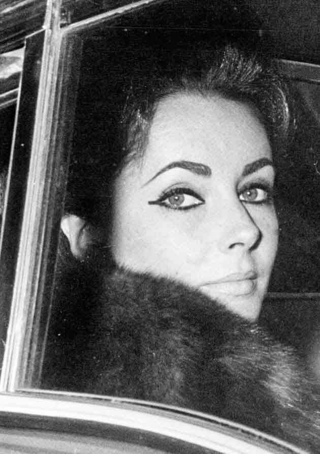 Elizabeth Taylor Eyes No Makeup