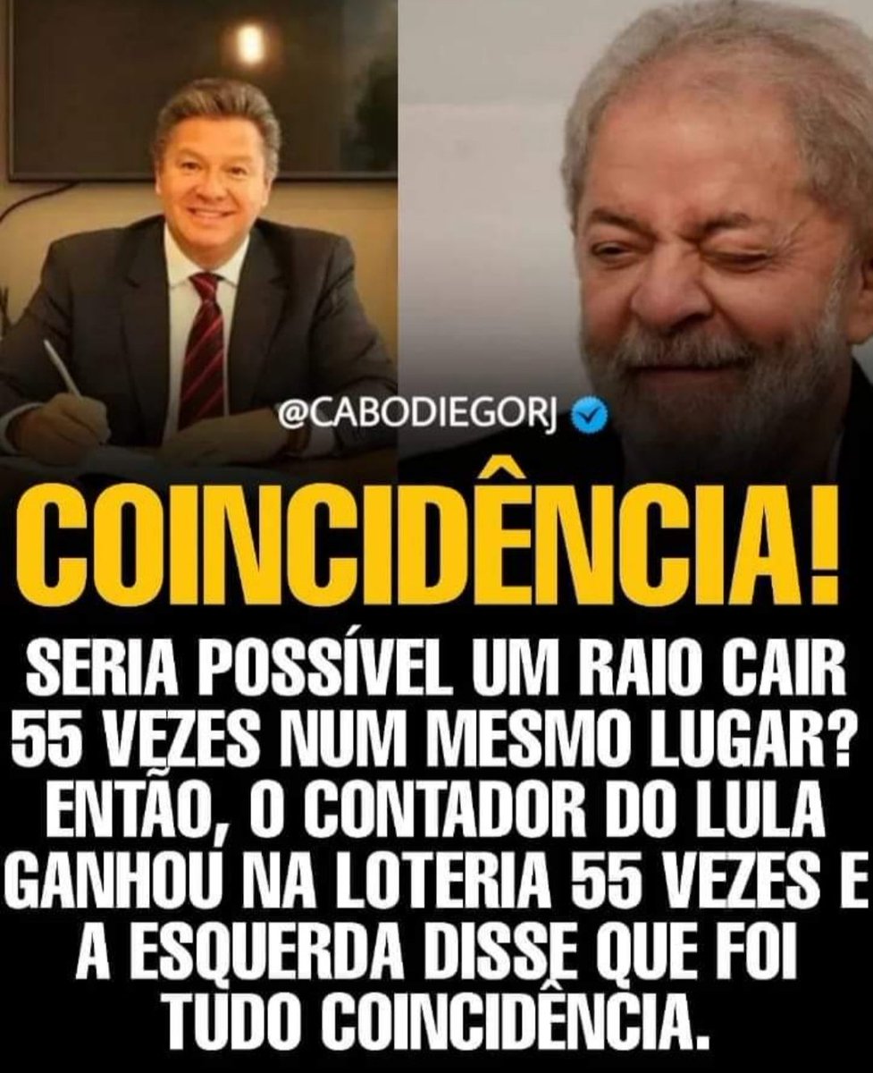 Coincidência??? Lavagem de dinheiro??? Nojo!... Aff...