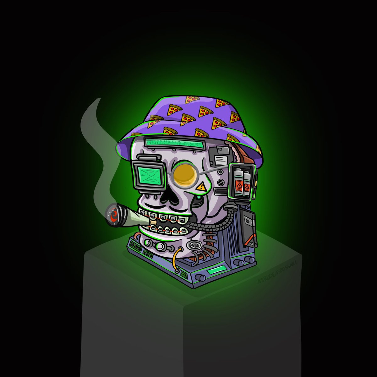 I’ve just finished my first 100% cyberpunk illustration. What do you think fam? You like it? It will be soon on Opensea 🤘🏻 #EthereumNFT #PolygonNFT #cyberpunk