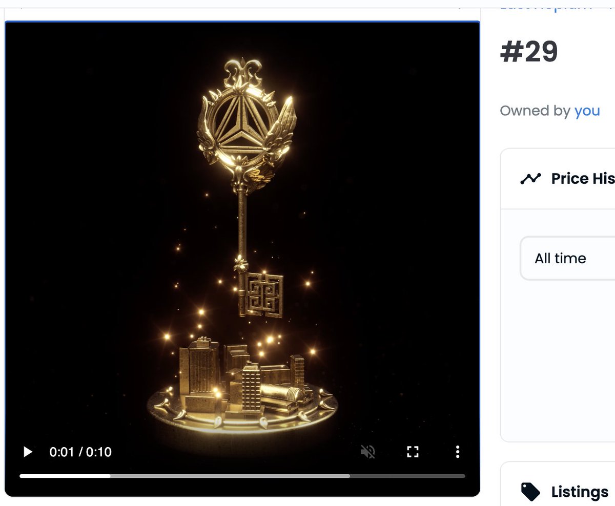 So happy i was finally able to mint a gold key from <a href="/lasthopium/">Last Hopium</a> .. #hospitality #Web3 #NFTdrop #Ethereum