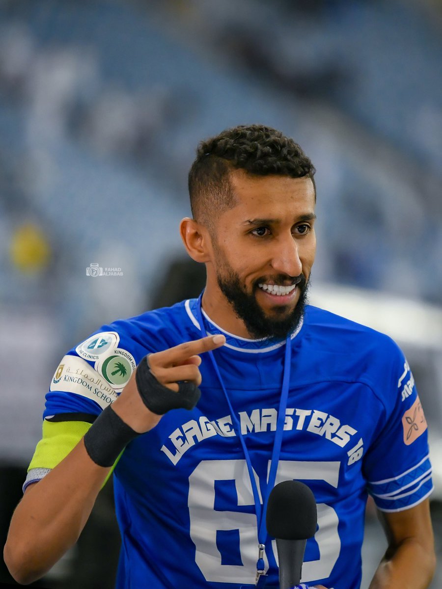 الكابتن @salman_f13 في مباراة التتويج بـ #دوري_كأس_الأمير_محمد_بن_سلمان 
#الهلال_الفيَصلي #الهلال