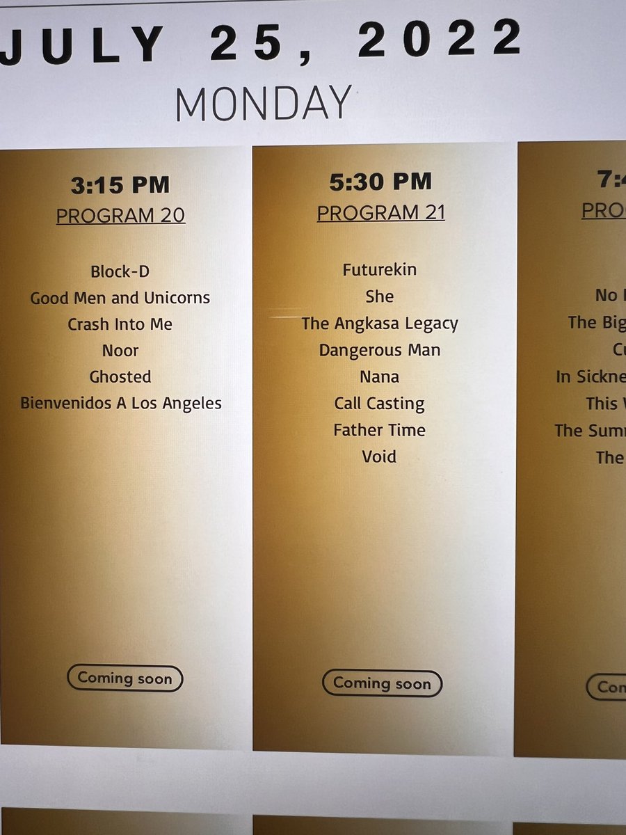 TW (@tianweiwrites) on Twitter photo My most recent short Nana is going to premiere at <a href="/LAshortsFest/">LA Shorts International Film Festival</a> on July 25th, 5:30 #femalefilmmaker #femaledirector #asianfilmmaker #AAPI #AAPIHeritageMonth My most recent short Nana is going to premiere at <a href="/LAshortsFest/">LA Shorts International Film Festival</a> on July 25th, 5:30 #femalefilmmaker #femaledirector #asianfilmmaker #AAPI #AAPIHeritageMonth