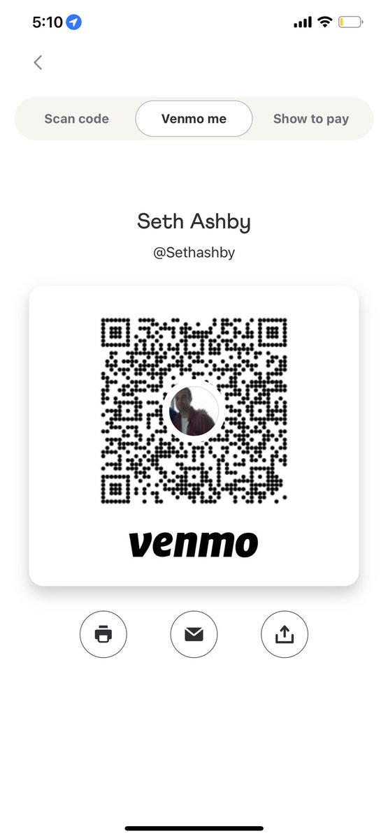 sethashby11's tweet photo. #VenmoMe https://t.co/SGHxjRB8Kz