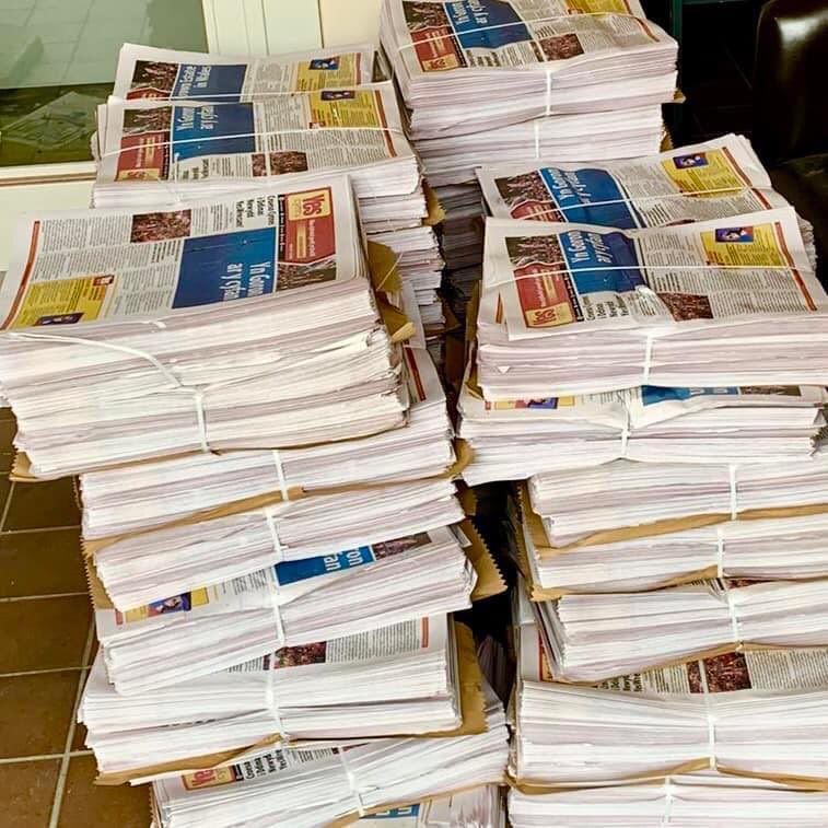 One helluvva paper round planned for Wrexham this Saturday. 🗞😄🏴󠁧󠁢󠁷󠁬󠁳󠁿

Mae rownd bapur a hanner wedi ei threfnu ar gyfer Wrecsam ddydd Sadwrn… 👌🏻😁👍🏻

<a href="/YesCymru/">YesCymru</a> <a href="/YesWrecsam/">YesWrecsam 🏴󠁧󠁢󠁷󠁬󠁳󠁿</a> #gorymdaith #annibyniaeth #independence #AUOB #Cymru #Wales