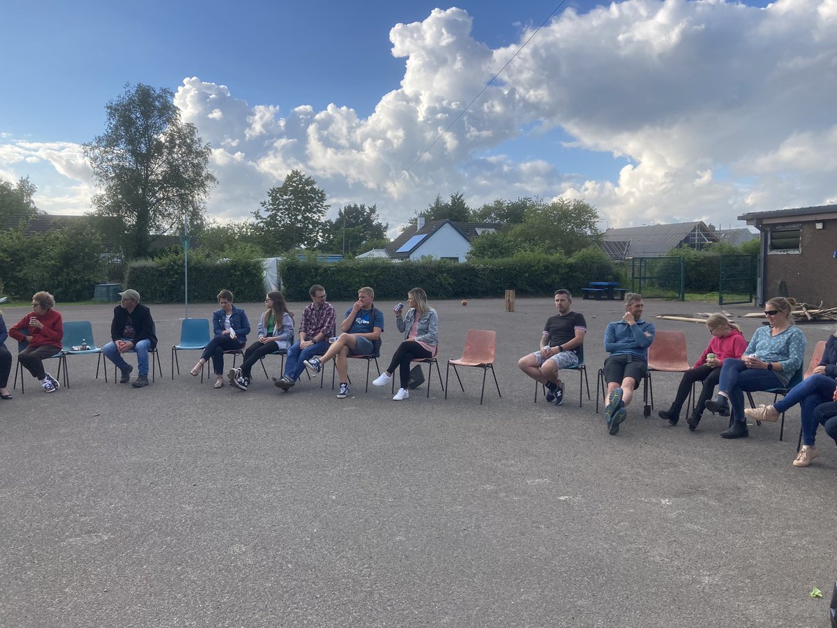 GatehseSchool's tweet photo. Thank you to all the families who came to the BBQ for the P7 Leavers. It was such a lovely atmosphere. We’ve had a bonfire, toasted marshmallows, played football, manhunt, basketball and Uno! That’s everyone bedding down for the night 😴 #Transition #EndofPrimary https://t.co/35Ng2xecj8