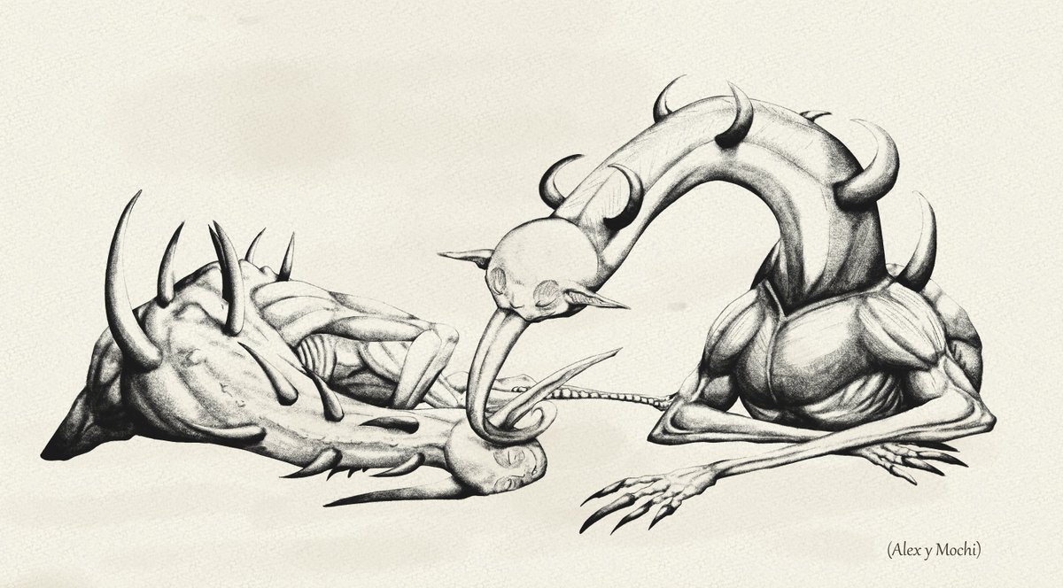 Uk_u567's tweet photo. "However, male Terrors don't tend to hang out together, and less so groom each other, so we found this behavior to be quite peculiar"
#sketchbook #fielddiary #OC https://t.co/4AfU4VqLcV