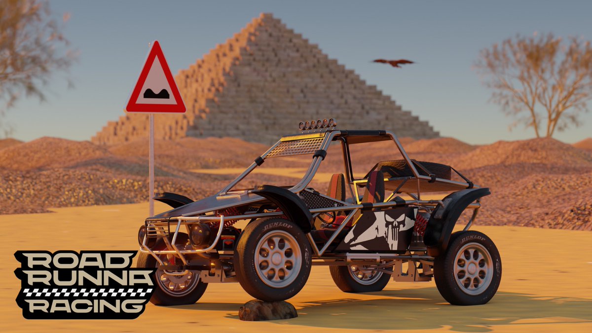 RoadRunnaRacing's tweet image. R.R.R. 🏁 has been practicing in the dunes 🏜long before the MCDONIII spark ⚡️