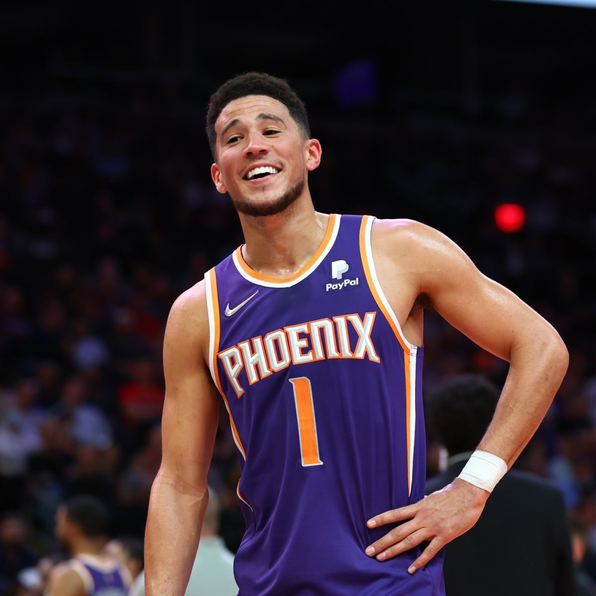 TheHoopCentral's tweet photo. REPORT: Devin Booker will be the cover athlete for NBA 2K23, via @ShamsCharania https://t.co/kkLgQGMZdG