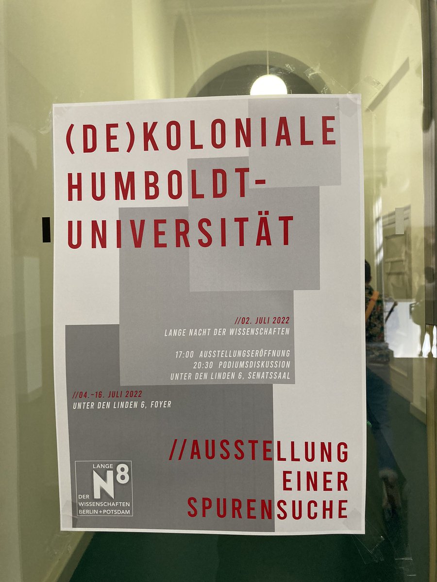 dr_fabiosantos's tweet photo. Thankful to have (un)learned so much at Denise Ferreira da Silva’s inspiring book launch. More #decolonializing happening this weekend @HumboldtUni. https://t.co/StDheUWrZI