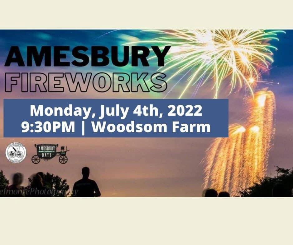 We are expecting a big crowd on Monday! Here’s what you should know: 
🚘 Parking opens at 5:30 pm 
🥁 Live Music starts at 7:00 pm 
🎇 Fireworks start at 9:30 pm 

For more information visit: amesburyma.gov/alertcenter.as…