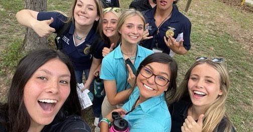 This week our own Leah Pfeiffer continued her role as a ‘22-‘23 Area XII FFA Officer as she helped organize &amp; run the ‘22 District Leadership Camp. Please continue to support Leah as she continues her year of greater service to our Area &amp; is exemplary representation of AFFA