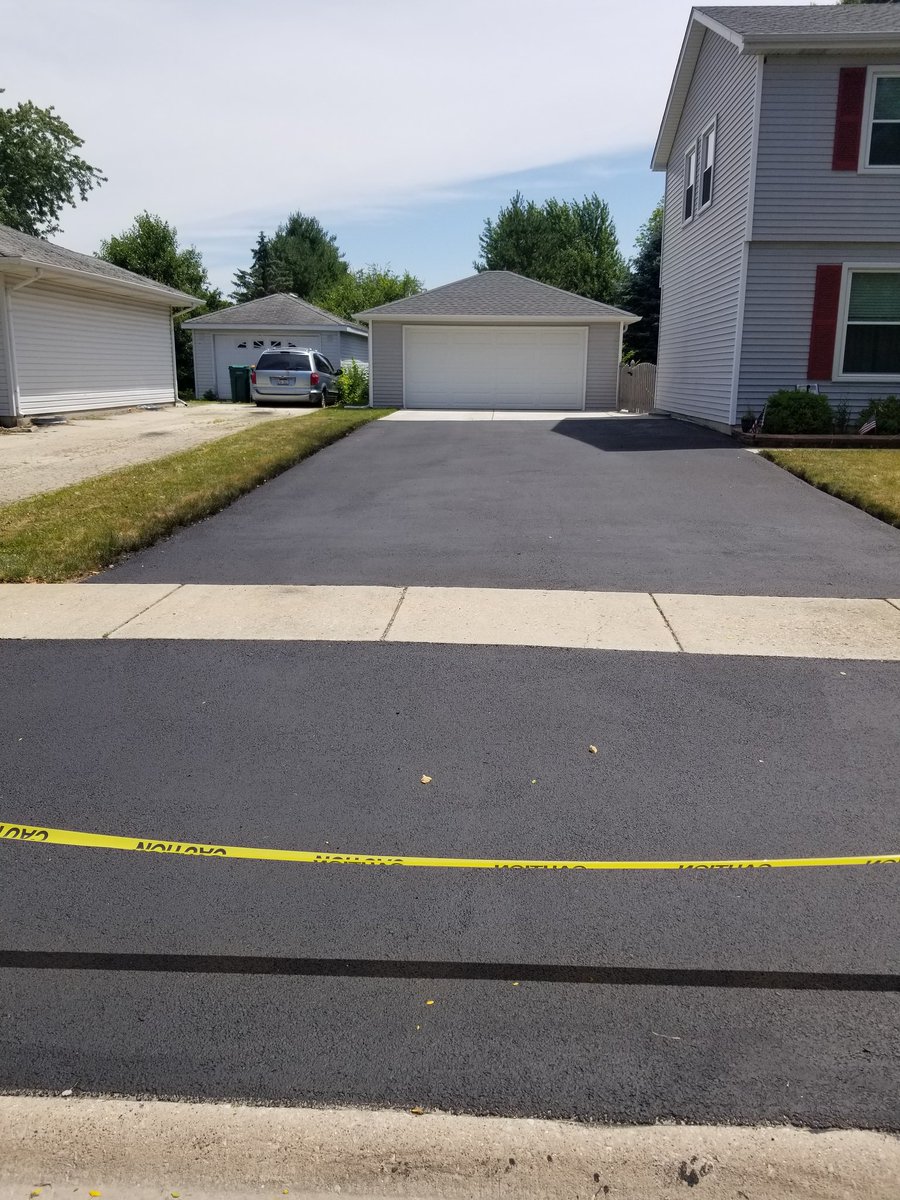 My goal of being the best looking house on the block gets more realistic every day! #SummerProgress #SexyDriveway