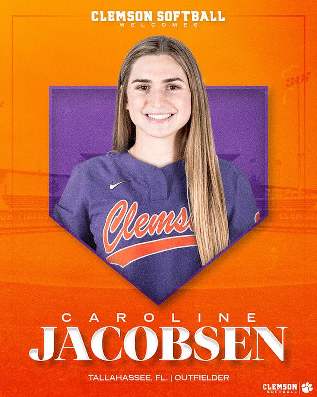 The ACC can’t get rid of me yet! Moving a little bit further south to spend my last year as a tiger! <a href="/clemsonsoftball/">Clemson Softball 🥎</a>