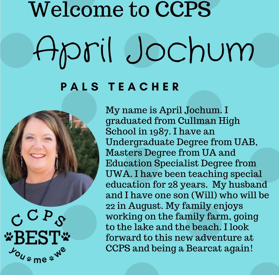 Welcome to CCPS #ccpsbest