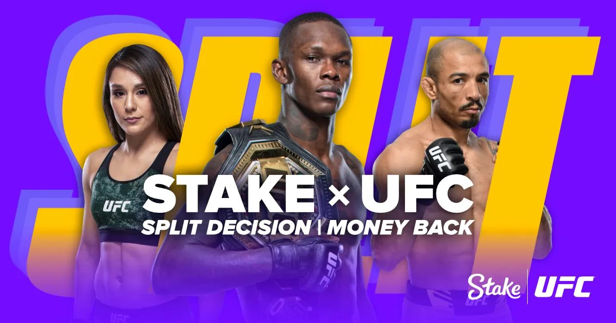 Our giveaways never stop :) 

Our biggest one yet... 

$100 to 3 lucky people who follow us, retweet and reply with your betonstake.com username.

If you register under betonstake.com we will double your prize if you win.
<a href="/stylebender/">Israel Adesanya</a> <a href="/Stake/">Stake.com</a>