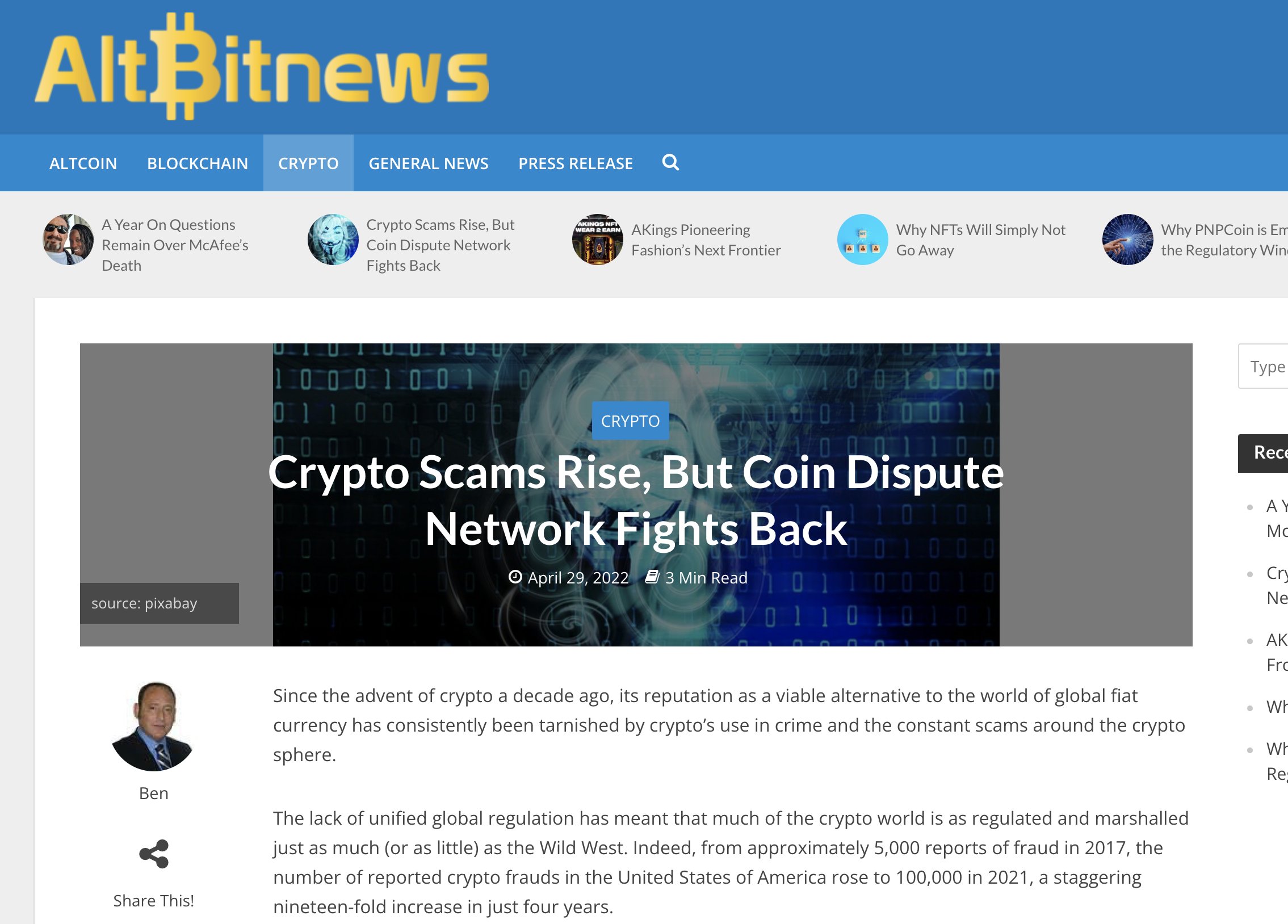 Coin Dispute Network - 5691oal