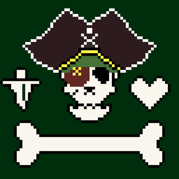 The Skulls Flag Crew Collection #376
opensea.io/assets/matic/0…
Stede Bonnet green, brown patch, green scarf and hat.
follow us, it's free⏩
 like it, it's fast❤
 retweet, it's easy🔃
#NFT #NFTCommunity #NFTs #nftproject #NFTCollector