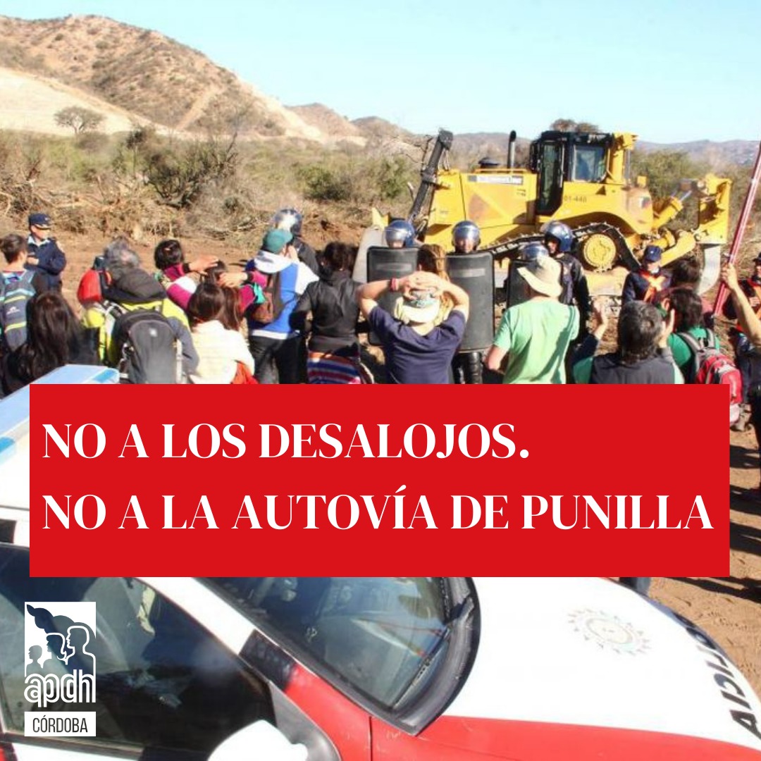 apdh_cba's tweet photo. Por tal razón decimos #NoALaAutoviaDePunilla @santumaratea1 https://t.co/8mn4tWhl4O