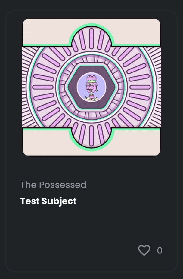 Absolutely buzzing that I managed to mint a <a href="/ThePossessedNFT/">pssssd</a> from the public sale 🤩🎉🏌️ Can’t wait to see the project unfold over the coming months and year! Alpha already released this evening 😍 LFG

#nft #crypto #web3 #thepossessednft