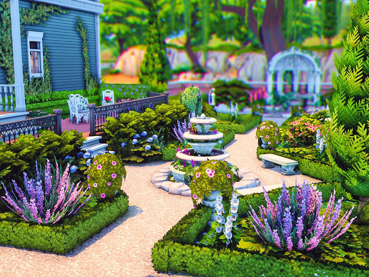 waaavysims's tweet image. After 3 weeks the Green Victorian is finally finished! Based off an old floor plan and used a looot of reference photos to try to make it period appropriate🌹 Play-tested and CC free! #ts4 #ShowUsYourBuilds #sims4victorian