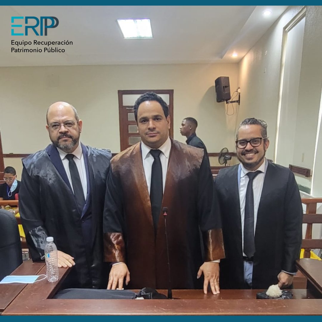 erpp_rd's tweet photo. El Estado dominicano, representado por el ERPP, expuso este jueves en audiencia preliminar el fundamento de su querella con constitución en actor civil, pidiendo al juez sea ordenada apertura a juicio y admitida la querella en que solicitan una indemnización de $600 millones. https://t.co/54UMg0YJsK