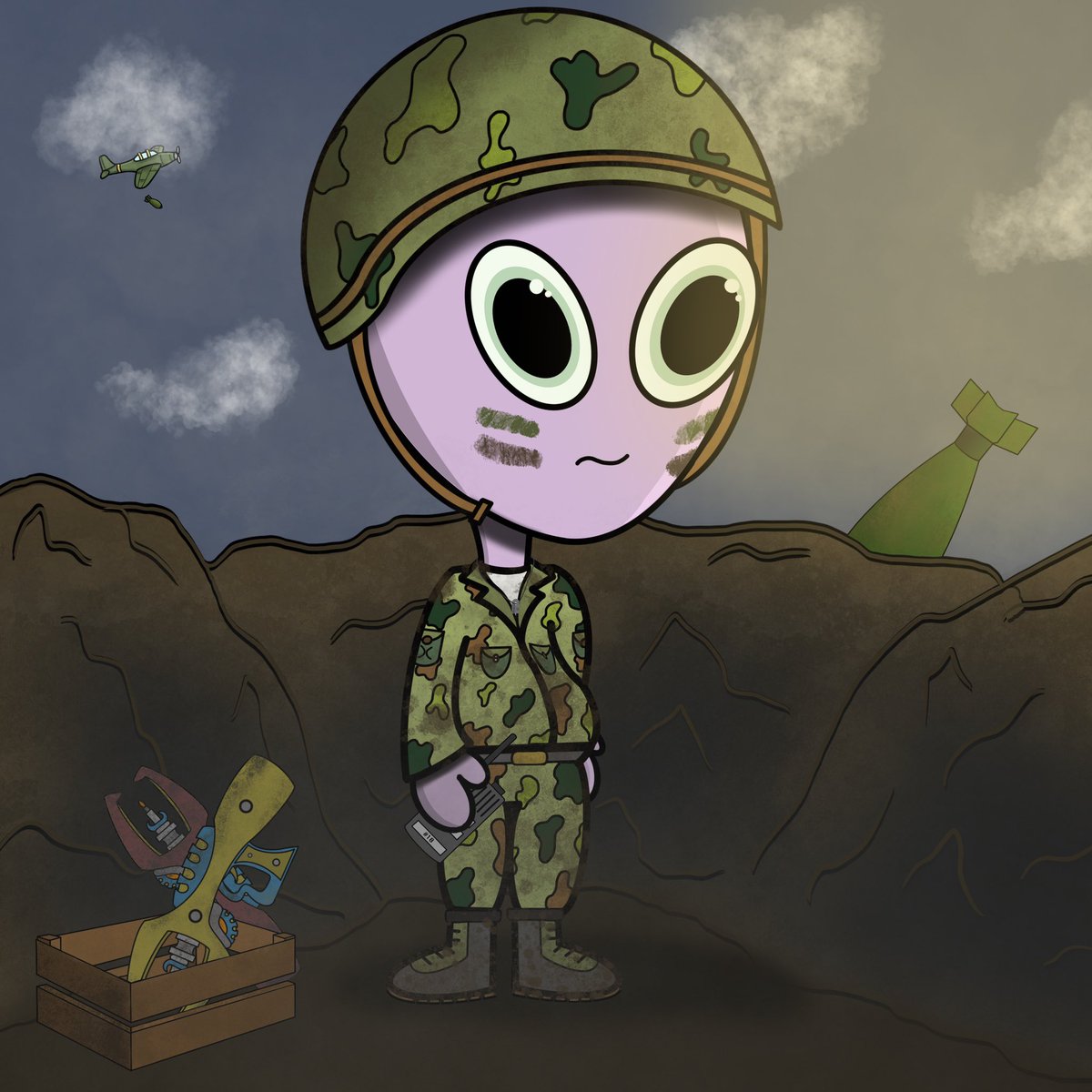 inkedtoshiNFT's tweet image. Got these gems yesterday 🔥🔥💎
A great project you should check out 👽🛸

Twitter

@InvaderzXRPL 

Discord 

discord.gg/aemM4YUx

#XRP #NFTs #Sologenic #NFTArtist