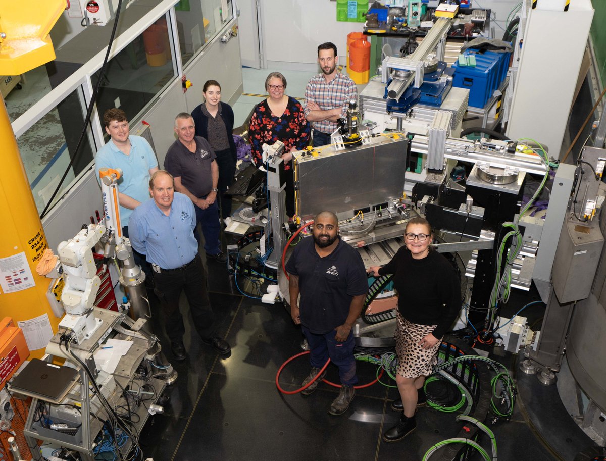 ANSTO's tweet photo. With the improved capability to produce and repair 3D parts, the ANSTO-developed ‘Laser Metal Deposition system’ uses first-in-the-world technology to significantly enhance Australian manufacturing. 

Learn more - https://t.co/gQbfbTAYeD

#NCRIS #ANSTO #ACNS https://t.co/YdC73oGPXh