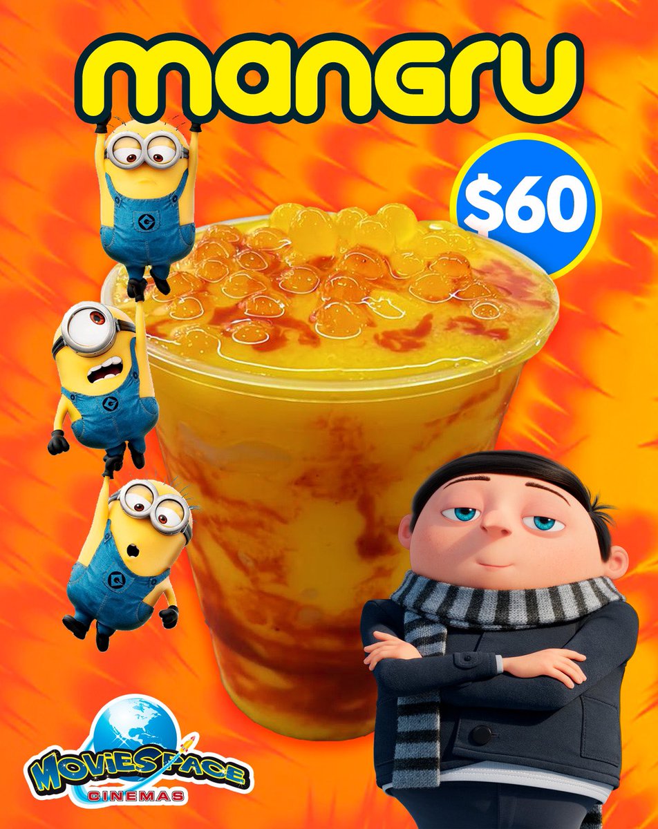 mscinemas's tweet photo. 🍌 ¡OHHH BELLO! 🍌
¡Los #Minions se apoderaron de #MovieSpace, prueba las bebidas que tenemos PARA TÚ!
🌴ALOHA MINION: todo el sabor del verano con un toque de piña colada y durazno 👙
💥MANGRU: rica mangonada creada por nuestro villano favorito con perlas explosivas de mango 🧨 https://t.co/UUp4CBNg6t