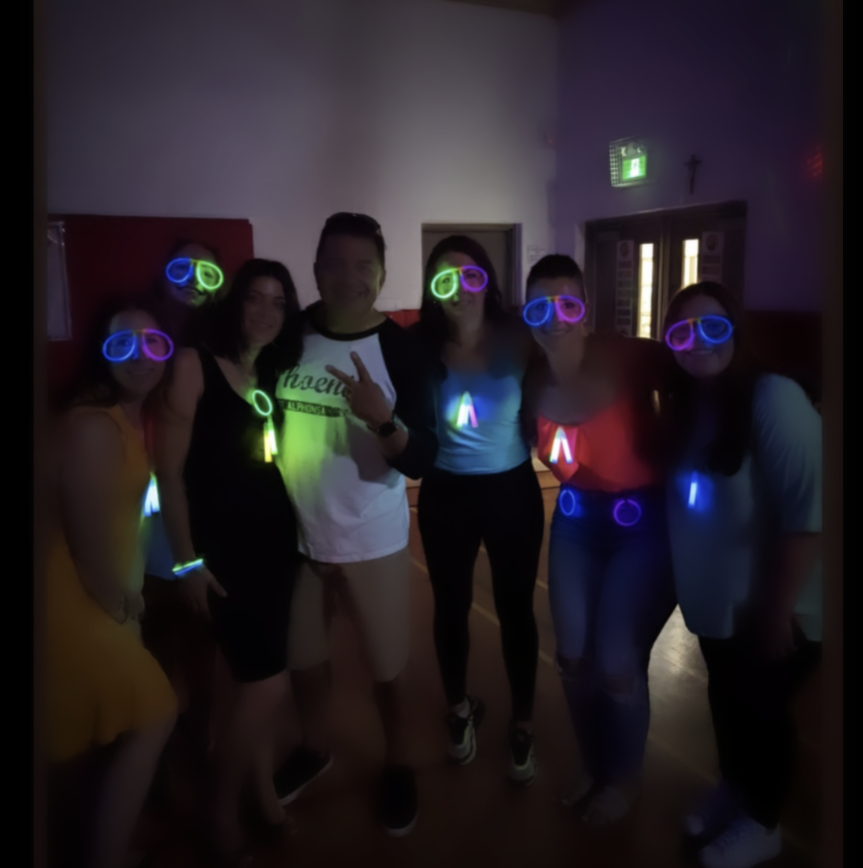 Our FDK team with our "glowing" leader Mr. Cassar!! <a href="/stalphonsaDP/">St. Alphonsa Catholic Elementary School</a>