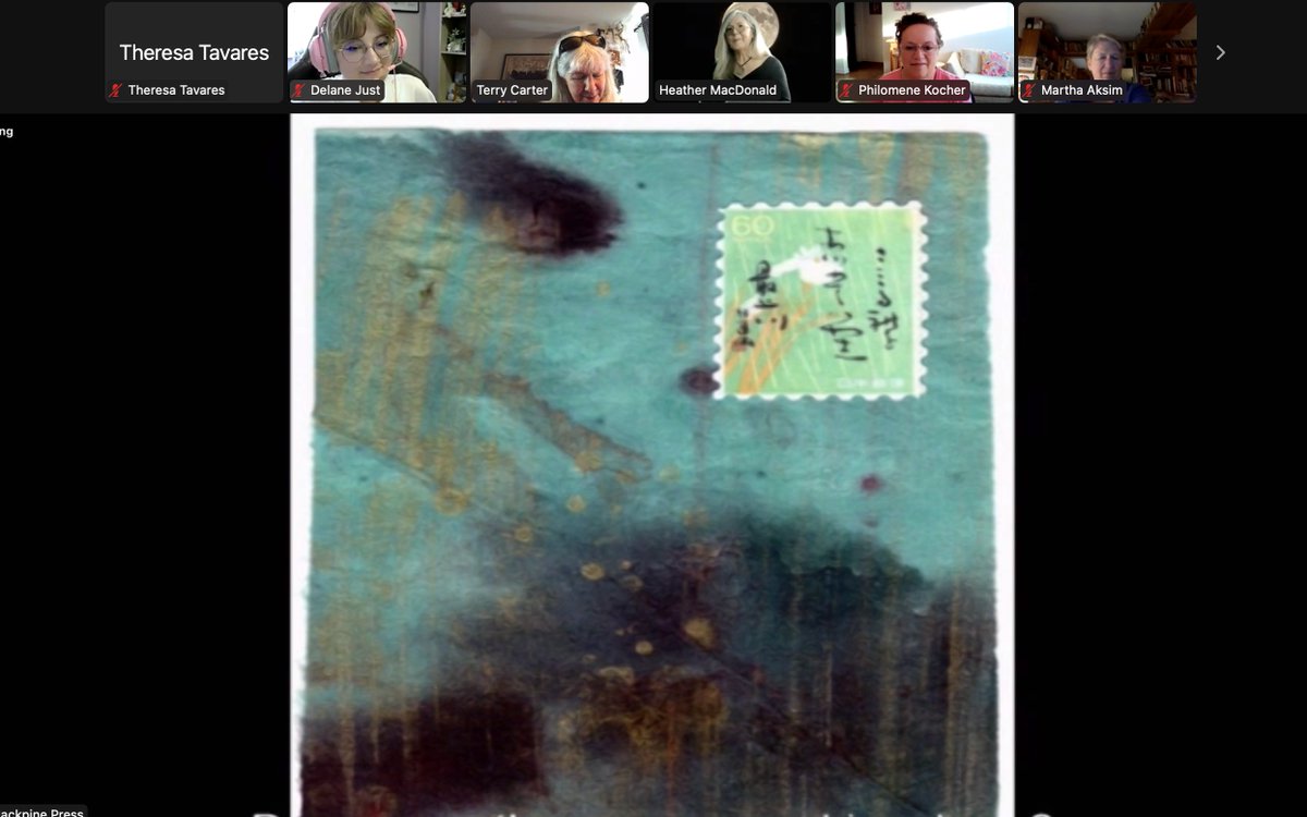 JackPinePress's tweet photo. And there's another easter egg!! (this is so exciting!! I love these!! haha) Can you see the woman reaching down in this painting??? 👀 #chapbook #chapbookpoetry #canlit #jackpinepress 🌙 https://t.co/bCU4ceqtGe