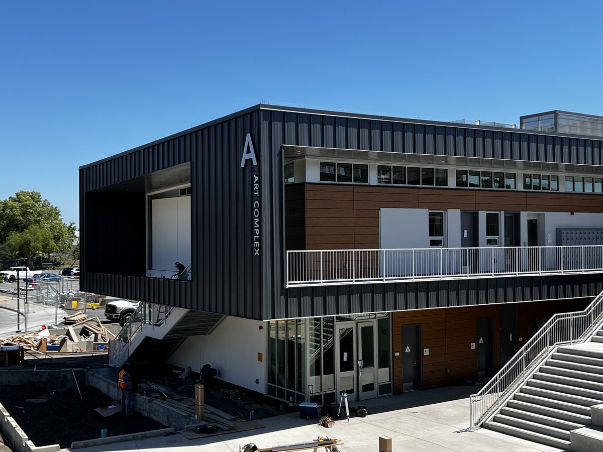 4CD Live (@4cdlive) on Twitter photo Here's a sneak peak at the new Art Complex at <a href="/DVC_updates/">Diablo Valley College</a>, we're incredibly thankful for the Measure E funds that are going towards this project. We will have more to show soon but now we can't wait until students, faculty, and staff can put this building to good use!
#4CD Here's a sneak peak at the new Art Complex at <a href="/DVC_updates/">Diablo Valley College</a>, we're incredibly thankful for the Measure E funds that are going towards this project. We will have more to show soon but now we can't wait until students, faculty, and staff can put this building to good use!
#4CD