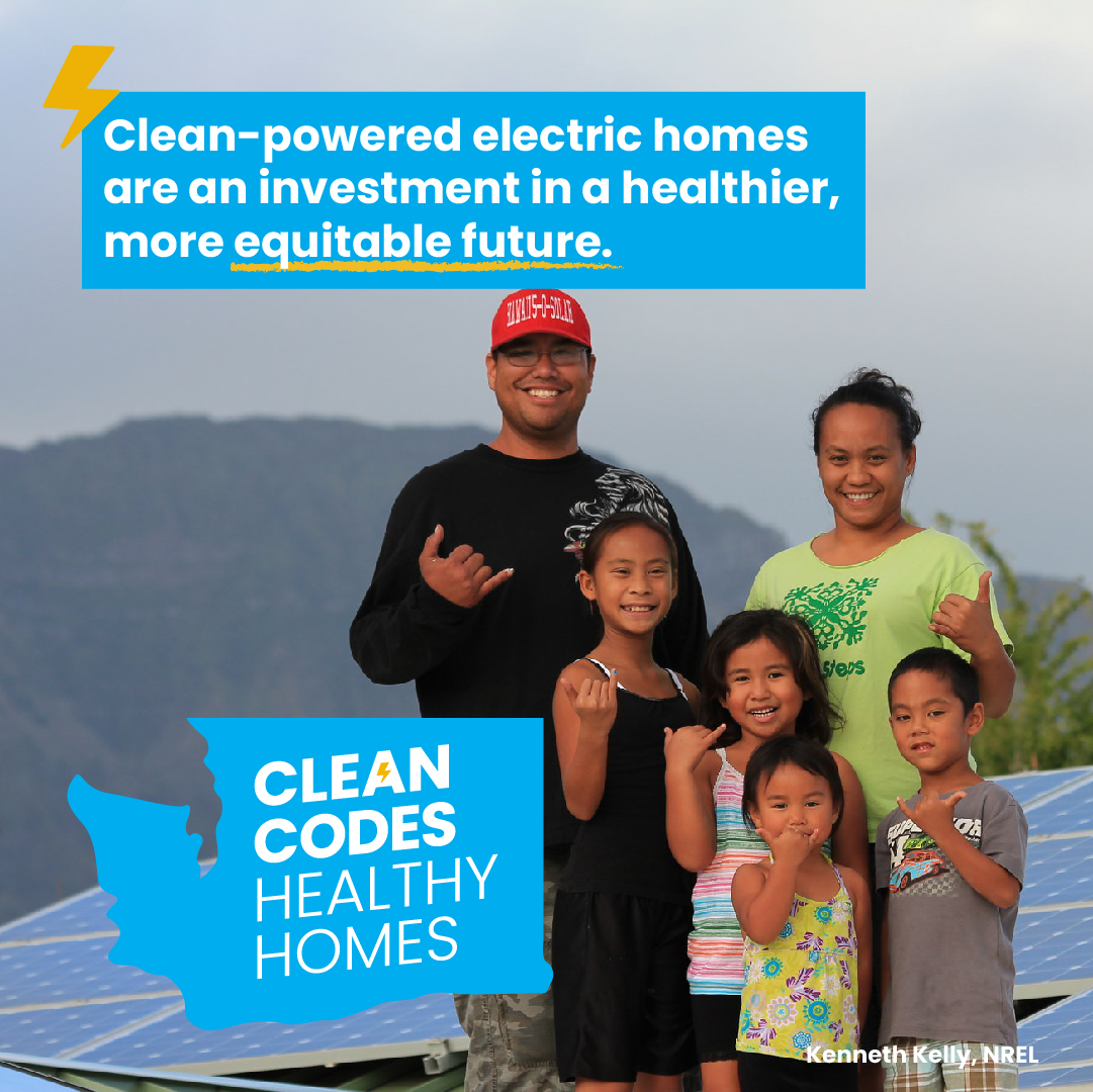 EmeraldCities's tweet image. Why #BuildElectric? Children in homes with gas stoves have a 42% increased risk of asthma symptoms. The WA State Building Code Council voted this week to advance #cleancodes to build new homes with clean electric appliances like#heatpumps ⚡️🔌💡