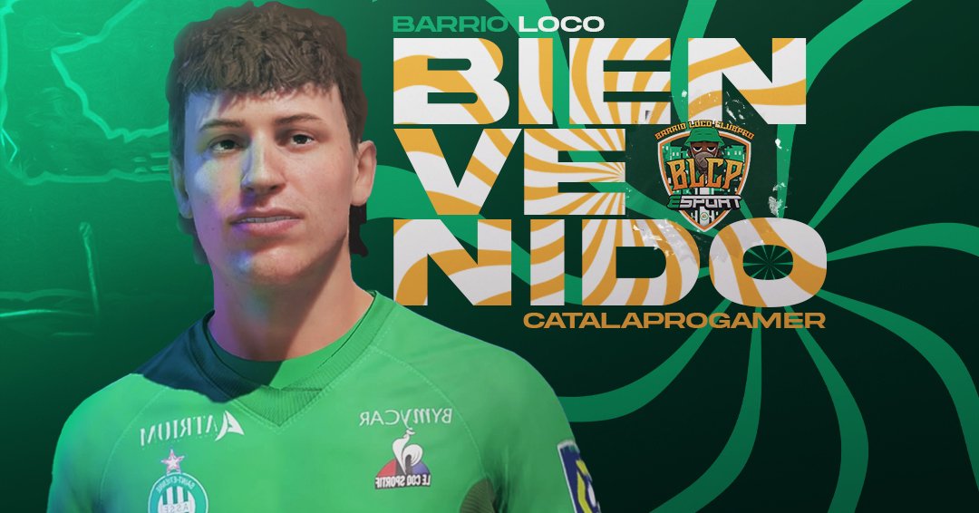 SEGUNDO FICHAJE DE ESTA TEMPORADA PARA LOS VERDES, BIENVENIDA CATALAPROGAMER 🙌🏼