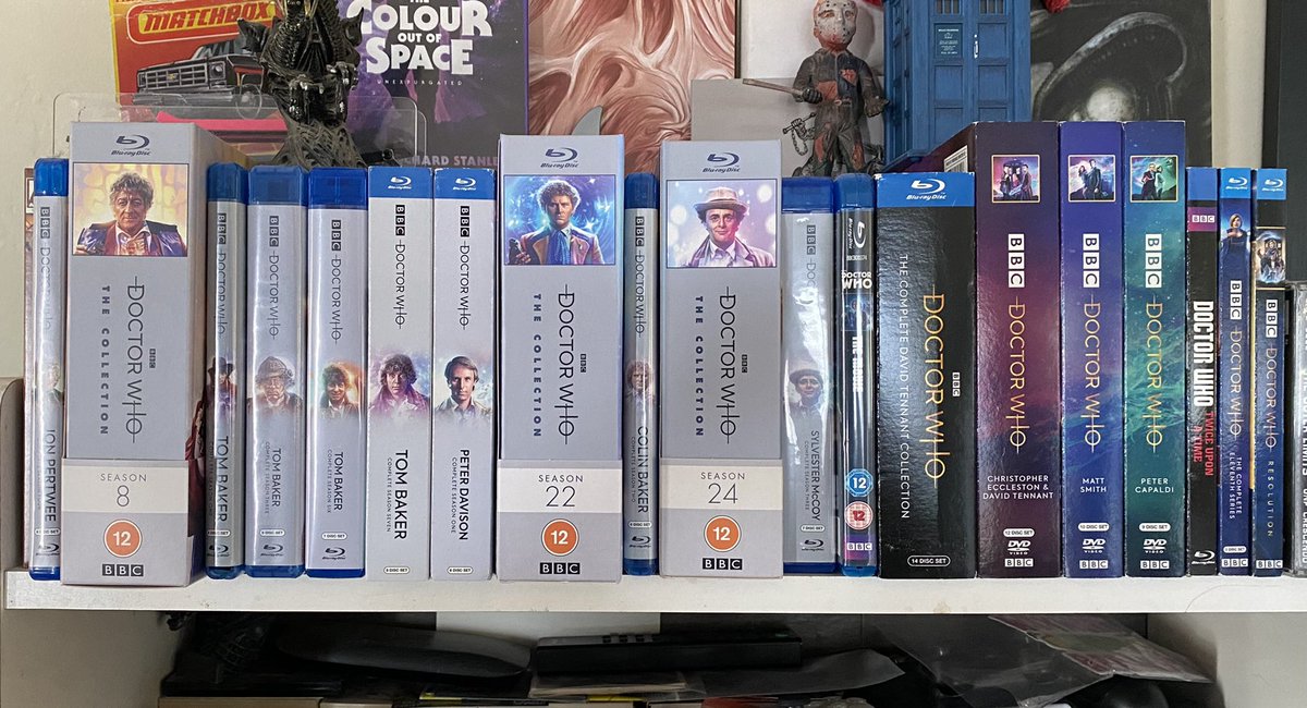 themightyzero's tweet photo. If I had OCD, my Doctor Who collection would drive me insane. 😂
Currently diving into season 22. https://t.co/u1Ss2Mp7MD