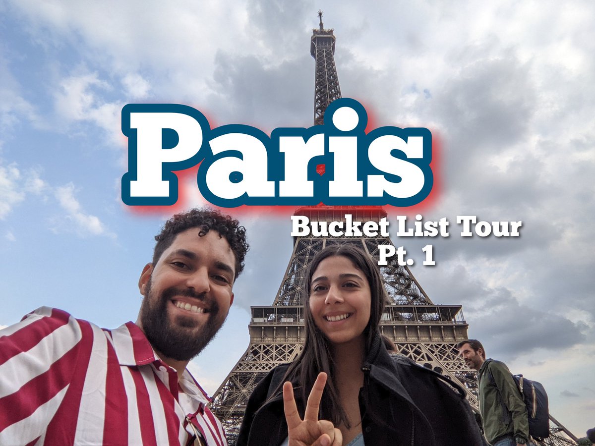 EclecticEmisary's tweet photo. New Paris #travelvlog is up! Check out the best things to do in the city of light 🗼🇫🇷 

👇🏽👇🏽👇🏽
https://t.co/JF9I1E7ON0
☝🏽☝🏽☝🏽

#ThrowbackThursday #Paris #France #Paristravelguide #Throwback #StrangerThings4 #thursdayvibes #BUCKETLIST #EiffelTower https://t.co/DIqYhAREyA