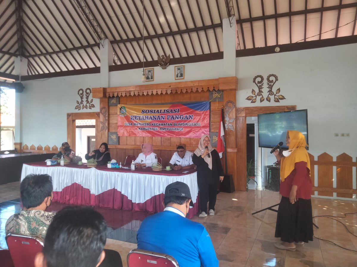 <a href="/bwangiberkebun/">Banyuwangi Berkebun</a> berpartisipasi dalam Kegiatan Sosialisasi Ketahanan Pangan di Desa Watukebo. Sharing ilmu untuk menanam cabe dalam polibag