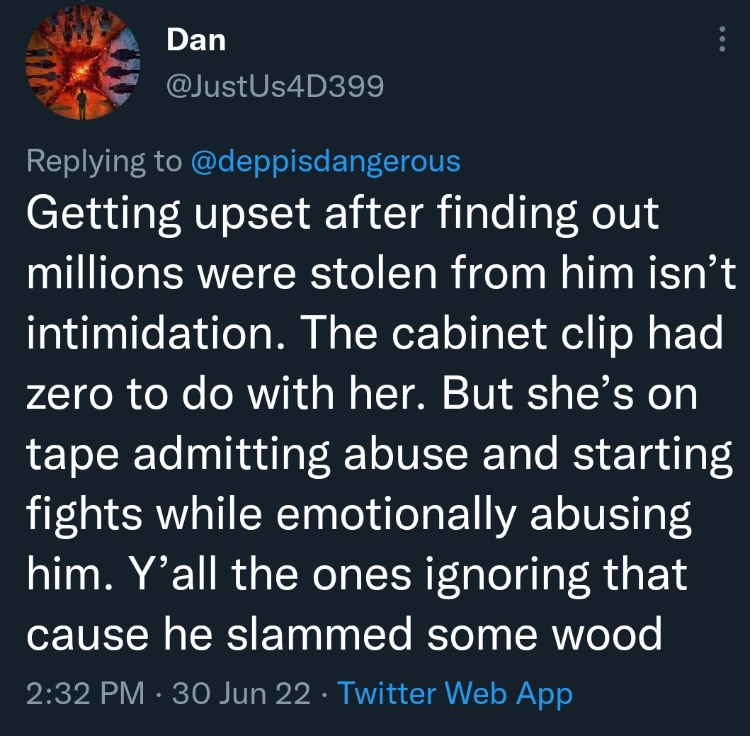 More dumbasses who don't understand abuse proving my point yet again