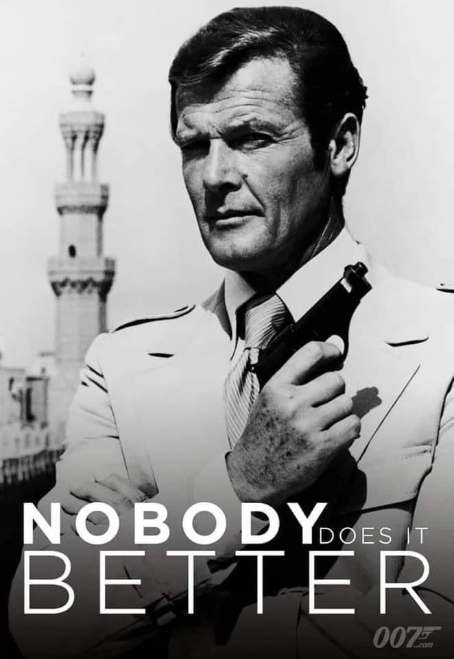 As the picture states......  Nobody Does It Better #RogerMoore  #JamesBond #thespywholovedme