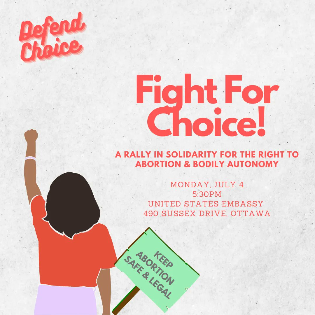 DefendChoiceOtt's tweet image. Hey #Ottawa come join us Monday July 4th #ontlab @HorizonOttawa #canfem