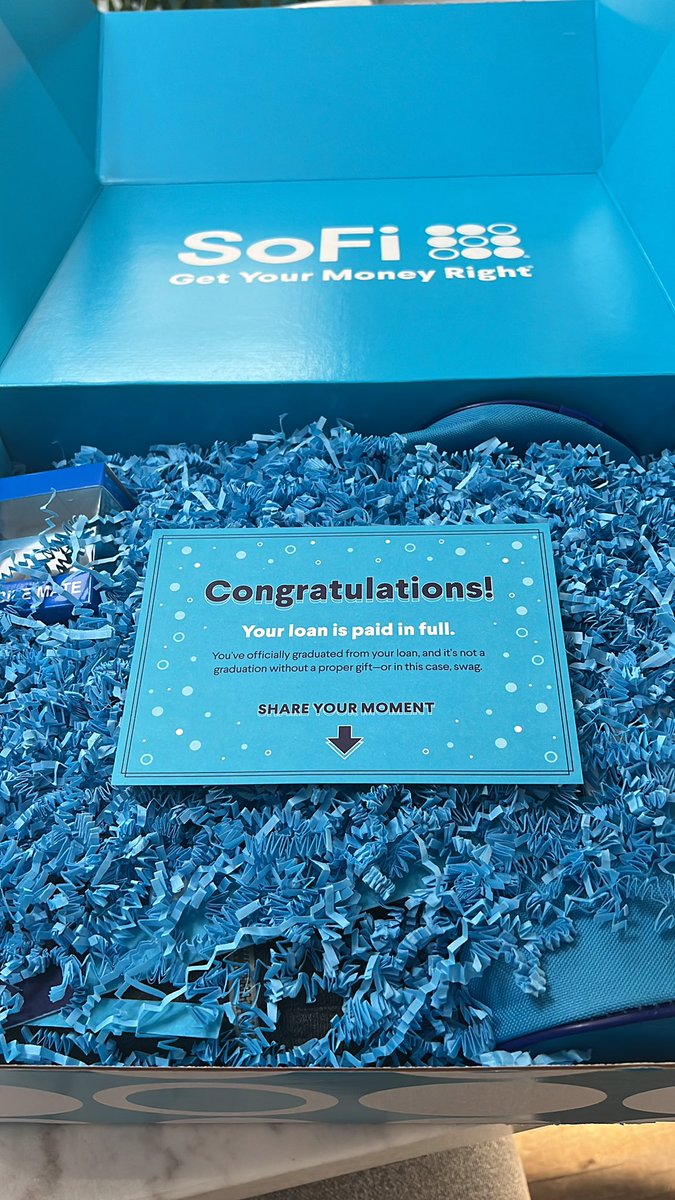 ScotchWrecker's tweet photo. Student loans paid off sooner than anticipated thanks to @SoFi! #PaidInFull https://t.co/lpK4Vcr2yN